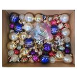 Estate lot of christmas ornaments