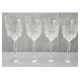 Cristallerie Zwiesel Fairmont pattern wine goblets