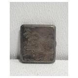 Vintage sterling silver Japanese cigarettecase