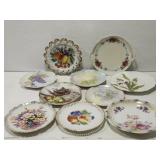 Collection of beautiful porcelain plates**