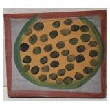 MoseT watermelon painting on board