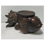 Resin goldfish decor for multiple uses