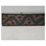 MoseT snake painting on board