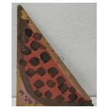 MoseT watermelon painting on board