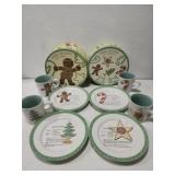 Cookies for Santa mugs & plates collection