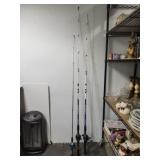 3 rods & reels