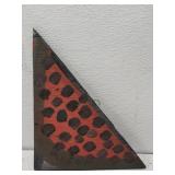 MoseT watermelon painting on board