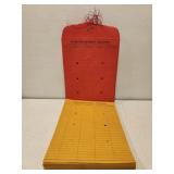 Two stacks of delivery envelopes