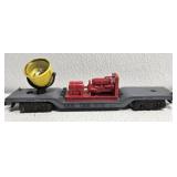 Vintage metal Erie 7210 train cart