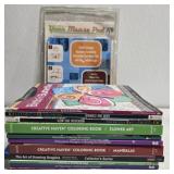 Estate lot of coloring books