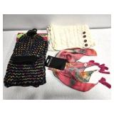 Lot of Misc Ladies Beanie & Scarves & More