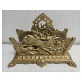 Antique Bradley & Hubbard cast iron letter