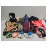 Estate lot of scarfs and more