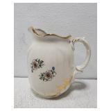 Hand made pottery pitcher