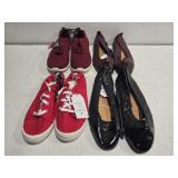 Lot of 4 pairs of womens shoes