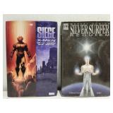2 Marvel Books XMAN & SILVER SUTFER