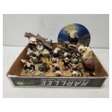 Tray Lot of misc Eagle decor