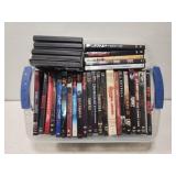 Tote lot of misc dvds