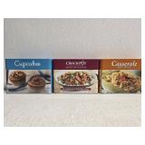 Lot of 3 recipe card collections