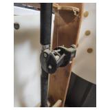 Daiwa open face reel and Shakespeare 10