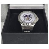 Bessemer City stainless steel watch