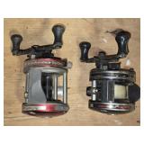 Lot of 2 Abu Garcia Fishing Reels