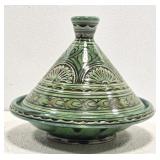 Handmade Moroccan Ceramic Serving Tagine