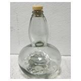 UNIQUE blow glass bottle