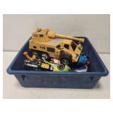 Tote lot of misc toys