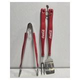 Lot of 3 coca-cola grill cookware