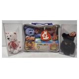 3 collectible beanie baby items