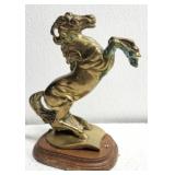 Brass horse
