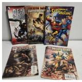 Lot of 5 comic books