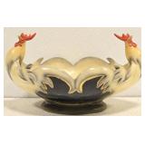 Decorative Hand Painted Rooster Bowl
