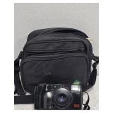 Vintage Olympus Camera & Soft Case