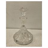 Beautiful Crystal ships decanter