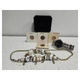 Pandora style Necklace bracelet & more