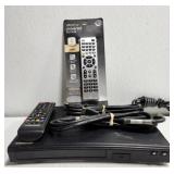 Samsung DVD player w remote & HDMI cords