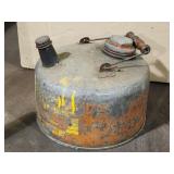 Vintage Metal Gas Jug