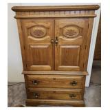 Vintage armoire dresser