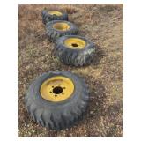 Set of 4Tires 15-19.5 NHS Superlug