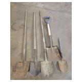 Estate lot of shovels