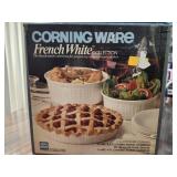 Corning Ware French White Collection *NEW