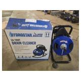 Hydrostar drain monster 50ft drain cleaner as is