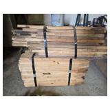 2 bundles of wood stakes