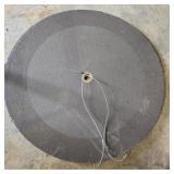 Lot of 2 large chop saw blades