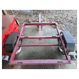 48" by 40" small trailer as is