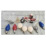 Vintage Christmas lights & more