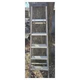 6ft plastic and aluminum ladder