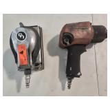 Lot of 2 pneumatic tools